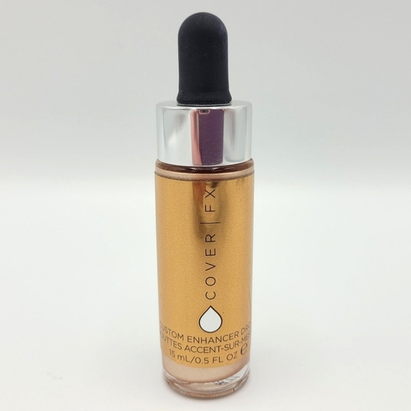 COVER FX Custom Enhancer Drops In Sunlight (Classic Gold) Highlighter 0.5oz/15ml - Picture 1 of 4